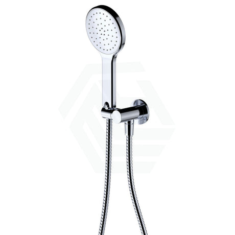 Fienza Kaya Chrome Hand Shower With Round Plate Handheld Sets