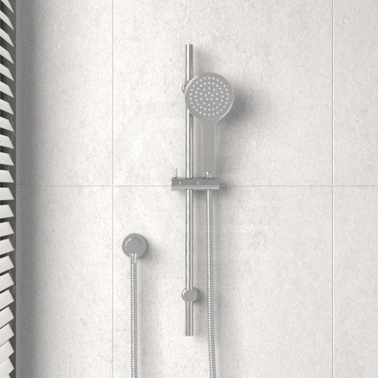 Fienza Kaya Chrome Shower Rail With Handheld