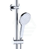 Fienza Kaya Chrome Twin Shower Top Water Inlet Showers