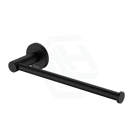 Fienza Kaya Hand Towel Rail/Roll Holder, Matte Black