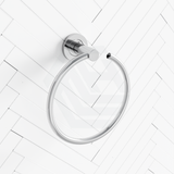 Fienza Kaya Hand Towel Ring Chrome Holders