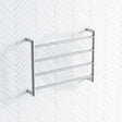 Fienza Kaya Heated Towel Rail 600Mm 4/6/9 Bars Chrome Rails