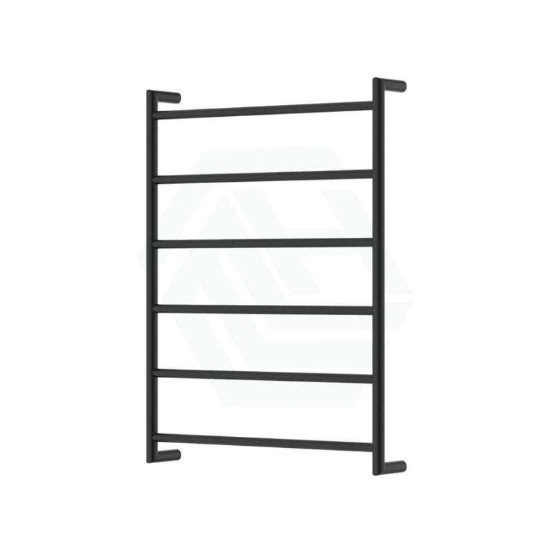 Fienza Kaya Heated Towel Rail 600Mm 4/6/9 Bars Matt Black Rails