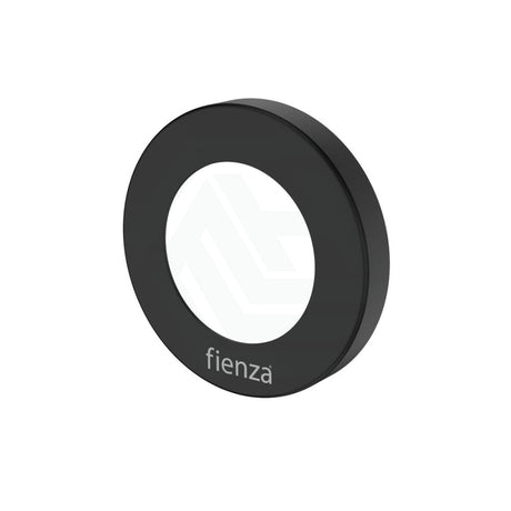 Fienza Kaya Matt Black Round Cover Plate