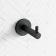 Fienza Kaya Robe Hook Matte Black Hooks