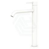 Fienza Kaya Tall Basin Mixer Matt White Mixers