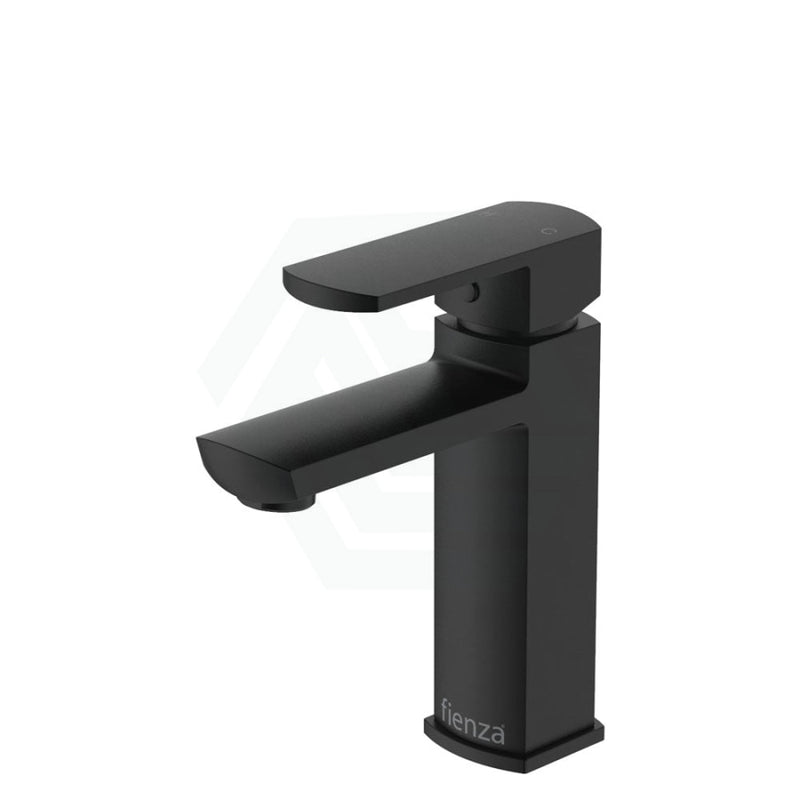 Fienza Koko Basin Mixer Matt Black Short Mixers