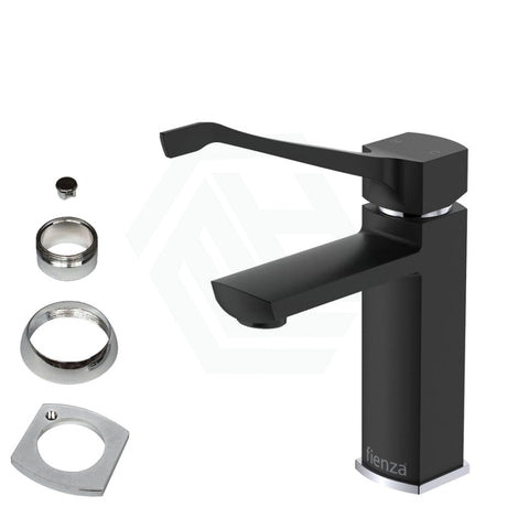 Fienza Koko Care Basin Mixer Matt Black Special Needs