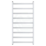 Fienza Koko Heated Towel Rail 600Mm 4/6/9 Square Bars Chrome Rails