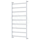 Fienza Koko Heated Towel Rail 600Mm 4/6/9 Square Bars Chrome Rails