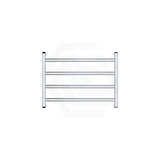 Fienza Koko Heated Towel Rail 600Mm 4/6/9 Square Bars Chrome Rails