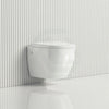 Fienza Koko Rimless Flush Gloss White Wall Hung Toilet Pan For Bathroom Pans