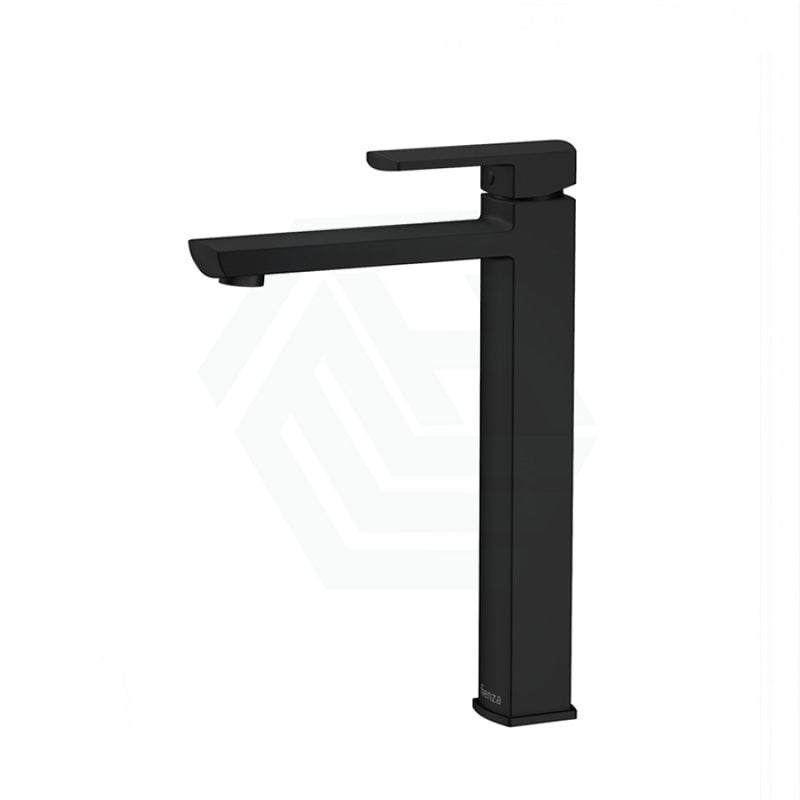 Fienza Koko Tall Basin Mixer Matt Black Mixers