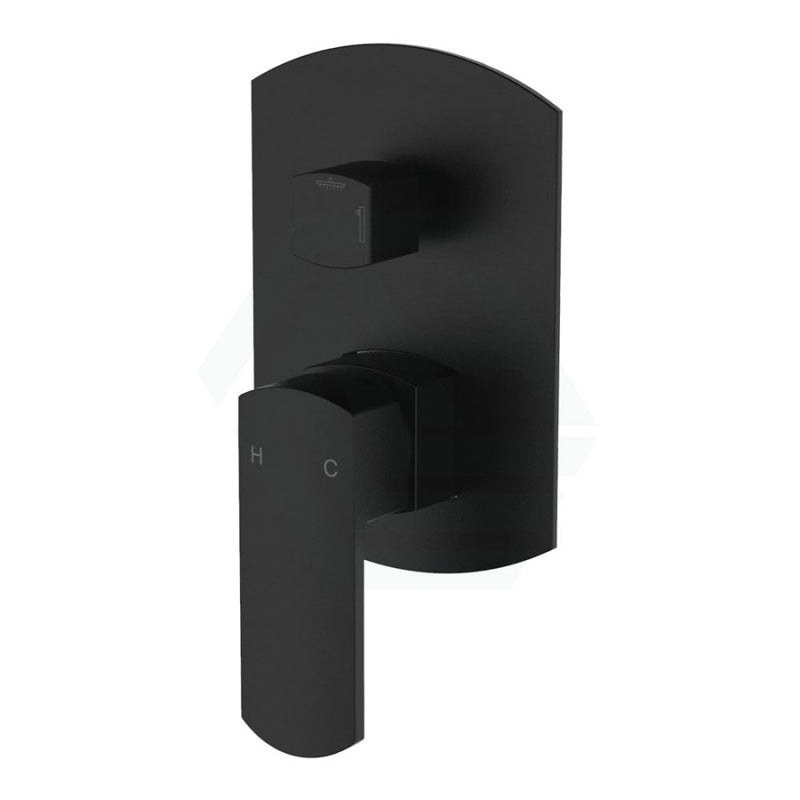 Koko Wall Diverter Mixer, Matte Black