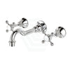 Fienza Lillian Basin/Bath Wall Set Chrome Bath/Basin Tap Sets