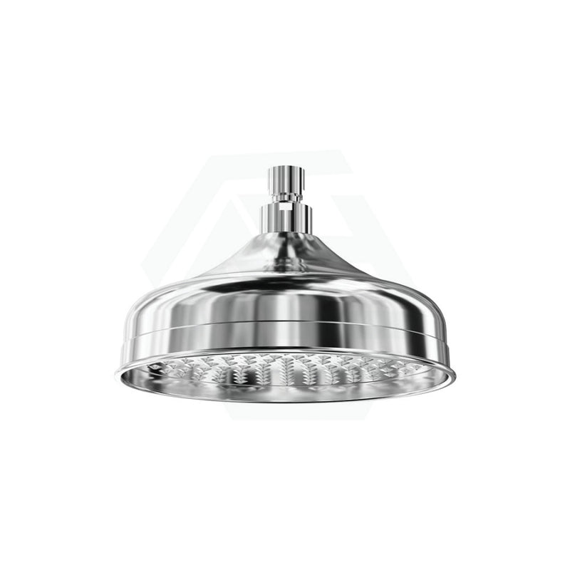 Fienza Lillian Brass Swivel Rain Shower Head Chrome Heads