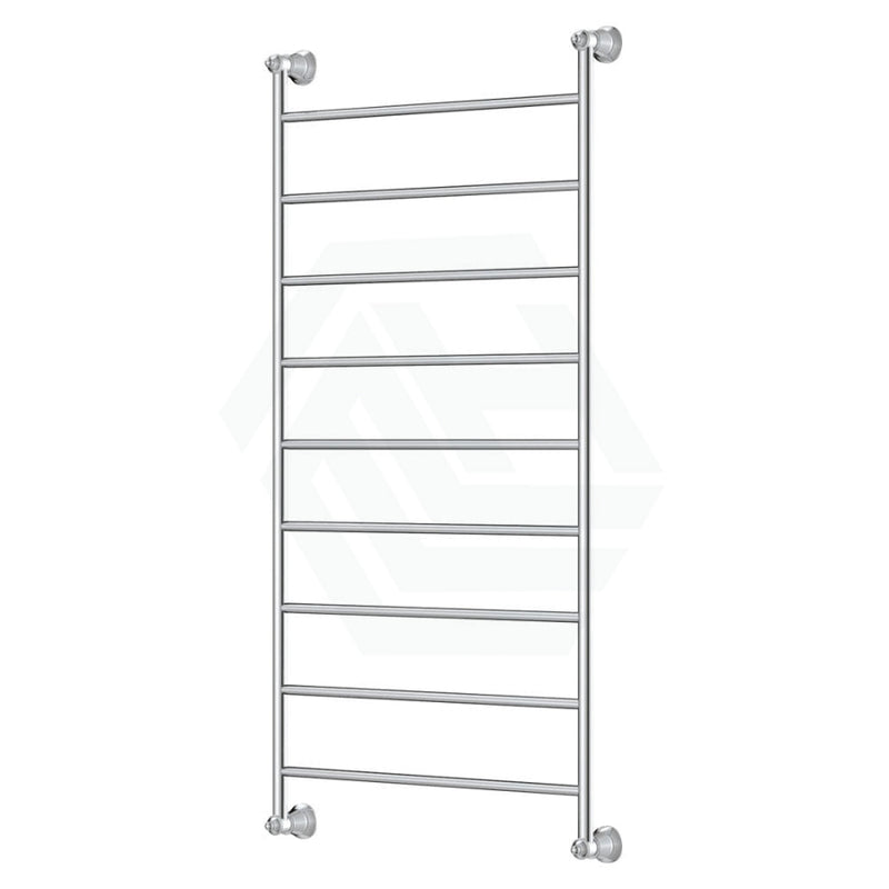 Fienza Lillian Heated Towel Rail 600Mm 4/6/9 Bars Chrome 9 Rails