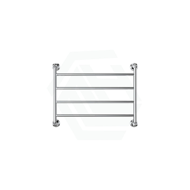 Fienza Lillian Heated Towel Rail 600Mm 4/6/9 Bars Chrome Rails