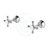 Fienza Lillian Wall Top Assemblies Chrome