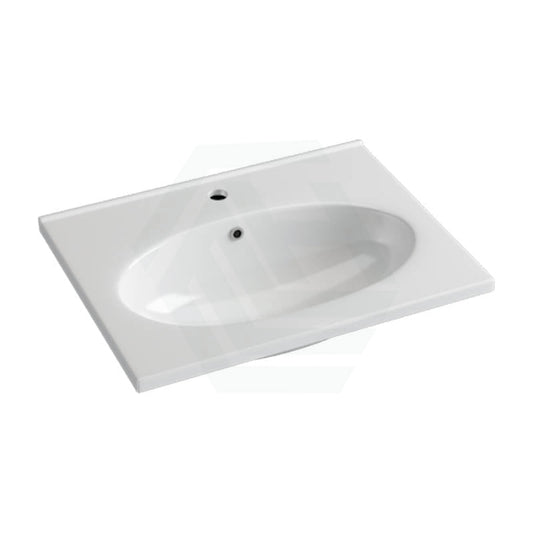 Fienza Rotondo 600Mm Ceramic Basin-Top 1 Or 3 Tap Holes Available Vanity Tops