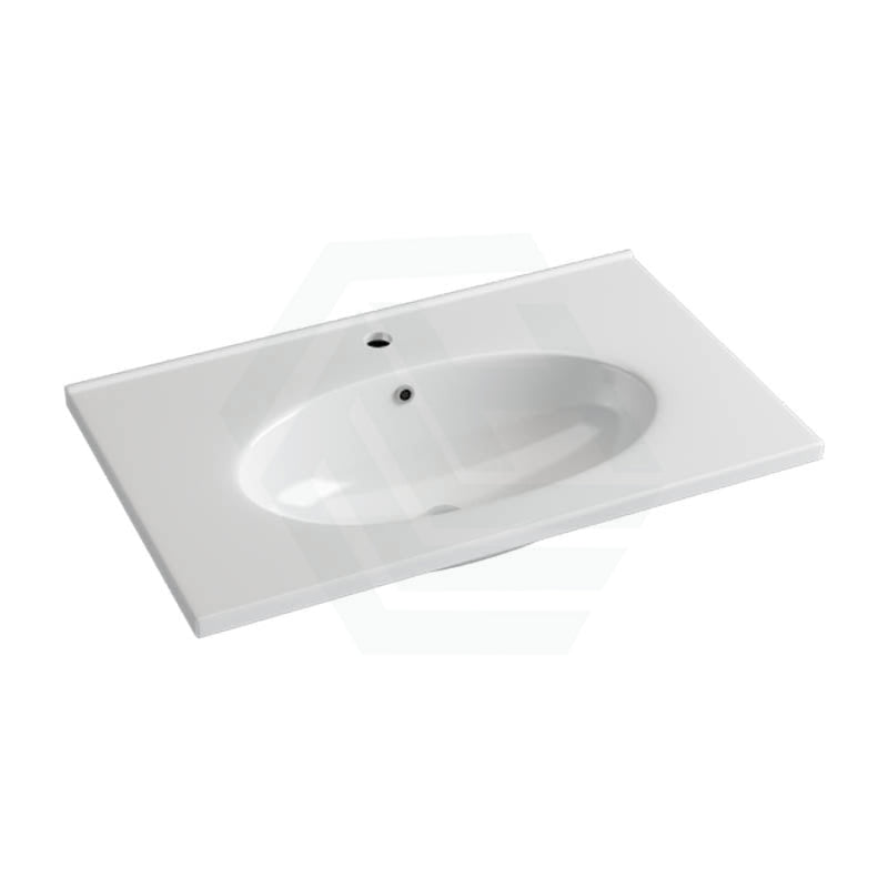 Fienza Rotondo 750Mm Ceramic Basin-Top 1 Or 3 Tap Holes Available Vanity Tops