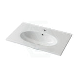 Fienza Rotondo 750Mm Ceramic Basin-Top 1 Or 3 Tap Holes Available Vanity Tops