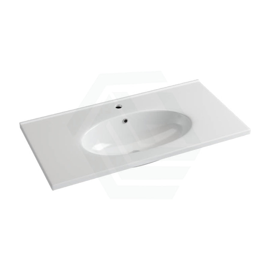 Fienza Rotondo 900Mm Ceramic Basin-Top 1 Or 3 Tap Holes Available Vanity Tops