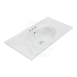 Fienza Rotondo 900Mm Ceramic Basin-Top 1 Or 3 Tap Holes Available Vanity Tops