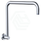 Fienza Round Chrome Fixed Gooseneck Shower Arm Arms