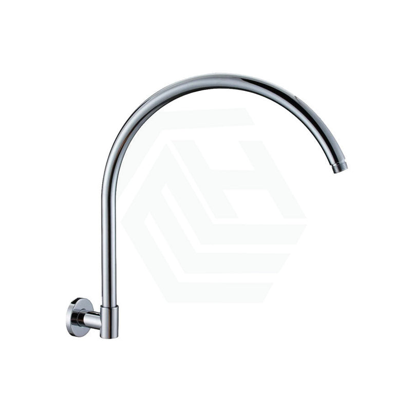 Fienza Round Chrome Swivel Gooseneck Shower Arm Arms