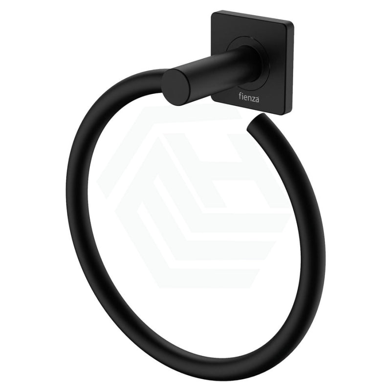 Fienza Sansa Hand Towel Ring, Matte Black