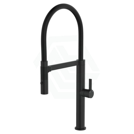 Fienza Sansa Pull Down Sink Mixer Matt Black Mixers