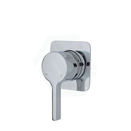 Fienza Sansa Wall Mixer, Chrome, Soft Square Plate