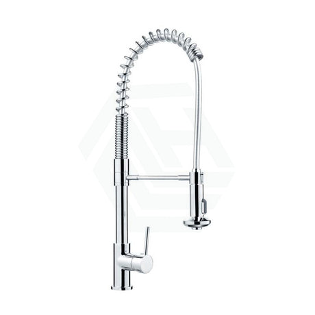 Fienza Shilo Coil Chrome Solid Brass Spring Swivel Sink Mixer Mixers