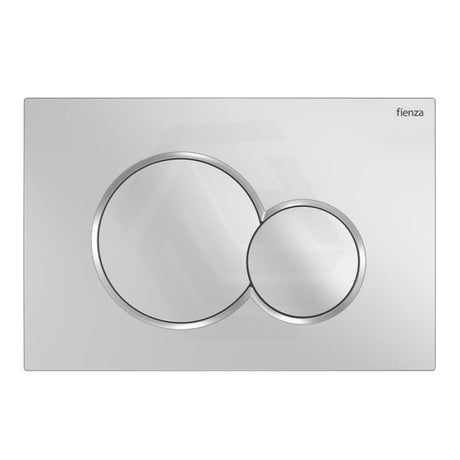 Fienza Sigma41 Round Matt Chrome Flush Button For Geberit Sigma Cistern Toilets Push Buttons