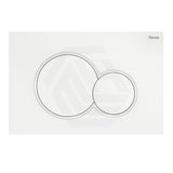 Fienza Sigma41 Round Matt White Flush Button For Geberit Sigma Cistern Toilets Push Buttons