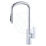 Fienza Tono Chrome Brass 360 Swivel Pull Out Kitchen Sink Mixer Tap Mixers