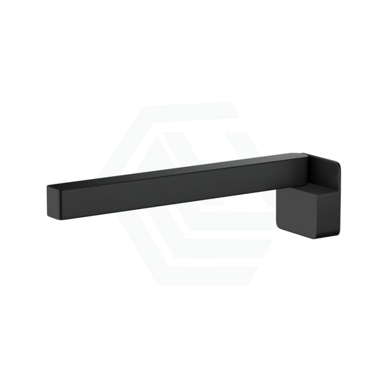 Fienza Tono Matt Black Swivel Bath Outlet Wall Spouts