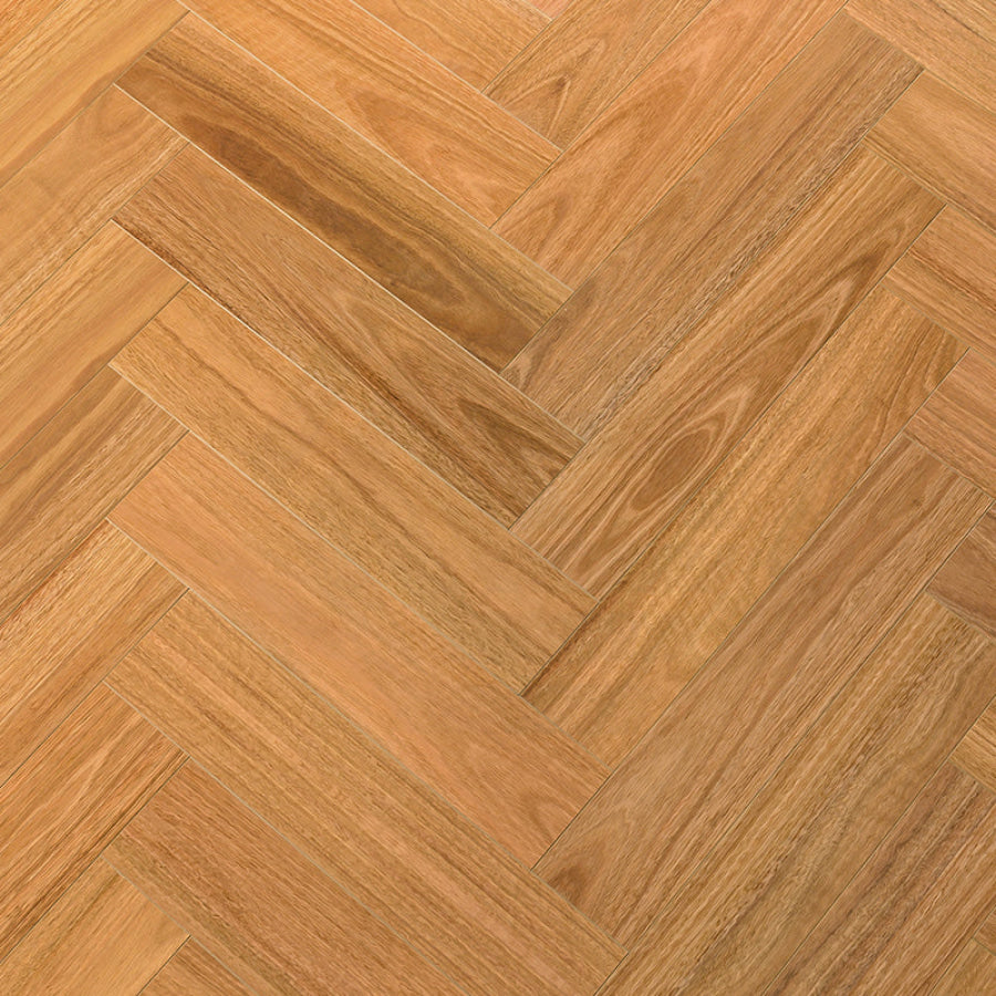 Aquawoodplus™ Waterproof Core Laminate Flooring Spotted Gum Herringbone 12Mm