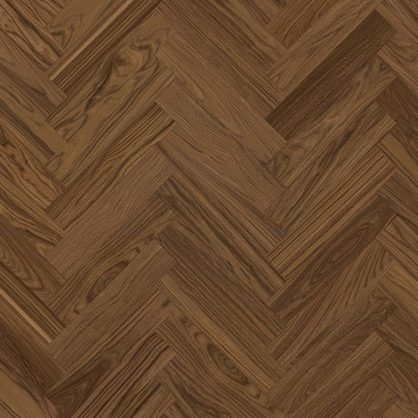 Aquawoodplus™ Waterproof Core Laminate Flooring Walnut Herringbone 12Mm