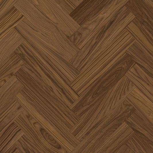 AquawoodPlus™ Waterproof Core Laminate Flooring Walnut Herringbone 12mm