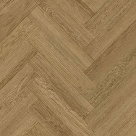 Aquawoodplus™ Waterproof Core Laminate Flooring Great Wall Herringbone 12Mm