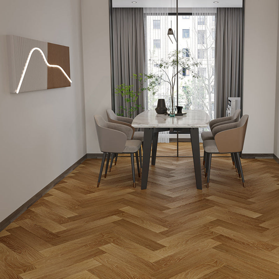 Aquawoodplus™ Waterproof Core Laminate Flooring Big Ben Herringbone 12Mm