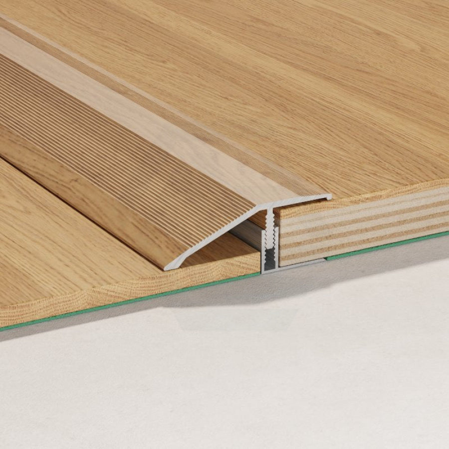 Flooring Aluminium Ramp Trim With Base 2700Mm Multi Colour