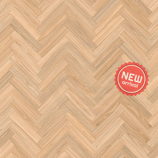 Luxuryhybridplus™ Waterproof Core Laminate Flooring Coastal Blackbutt Herringbone 10Mm With Underlay