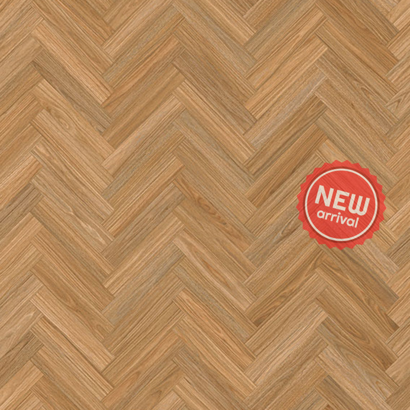 Luxuryhybridplus™ Waterproof Core Laminate Flooring Nsw Spotted Gum Herringbone 10Mm With Underlay