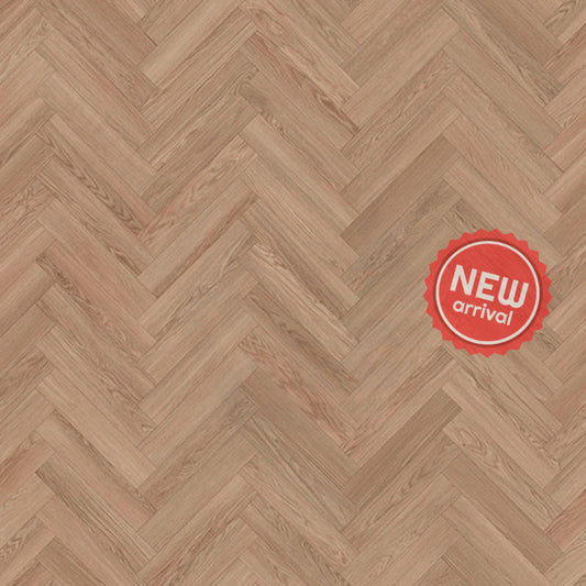 Luxuryhybridplus™ Waterproof Core Laminate Flooring Pastel Herringbone 10Mm With Underlay