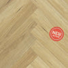 Spc Hybrid Flooring 8Mm Herringbone Blackbutt With Underlay