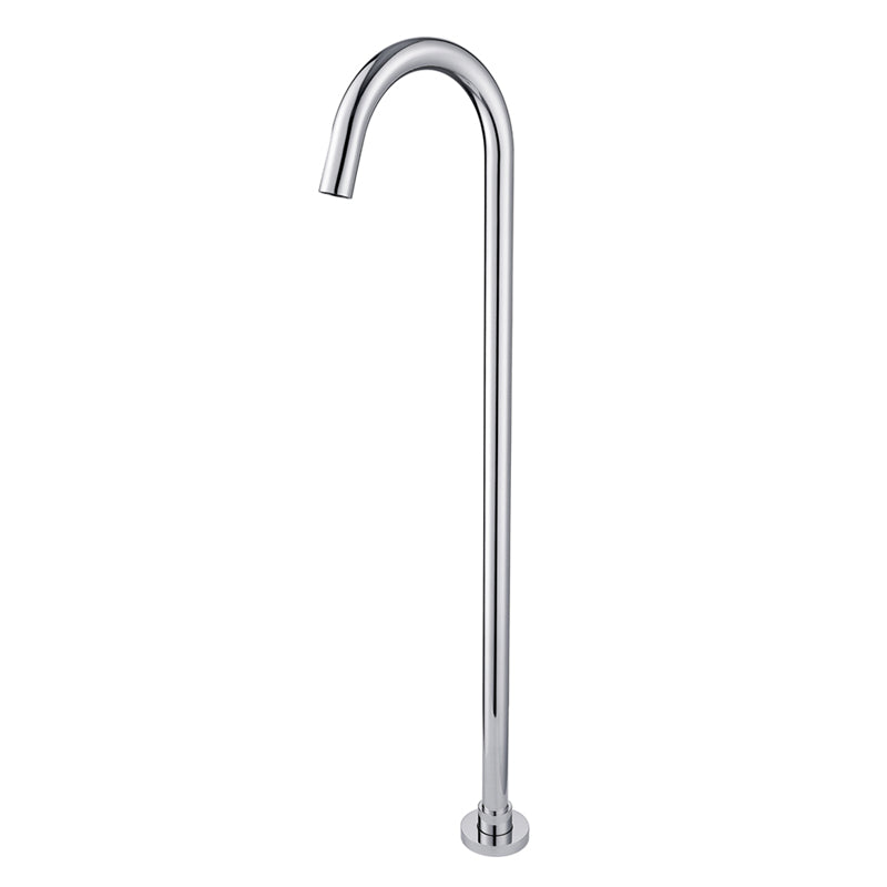 Freestanding Bath Spout Stainless Steel Chrome