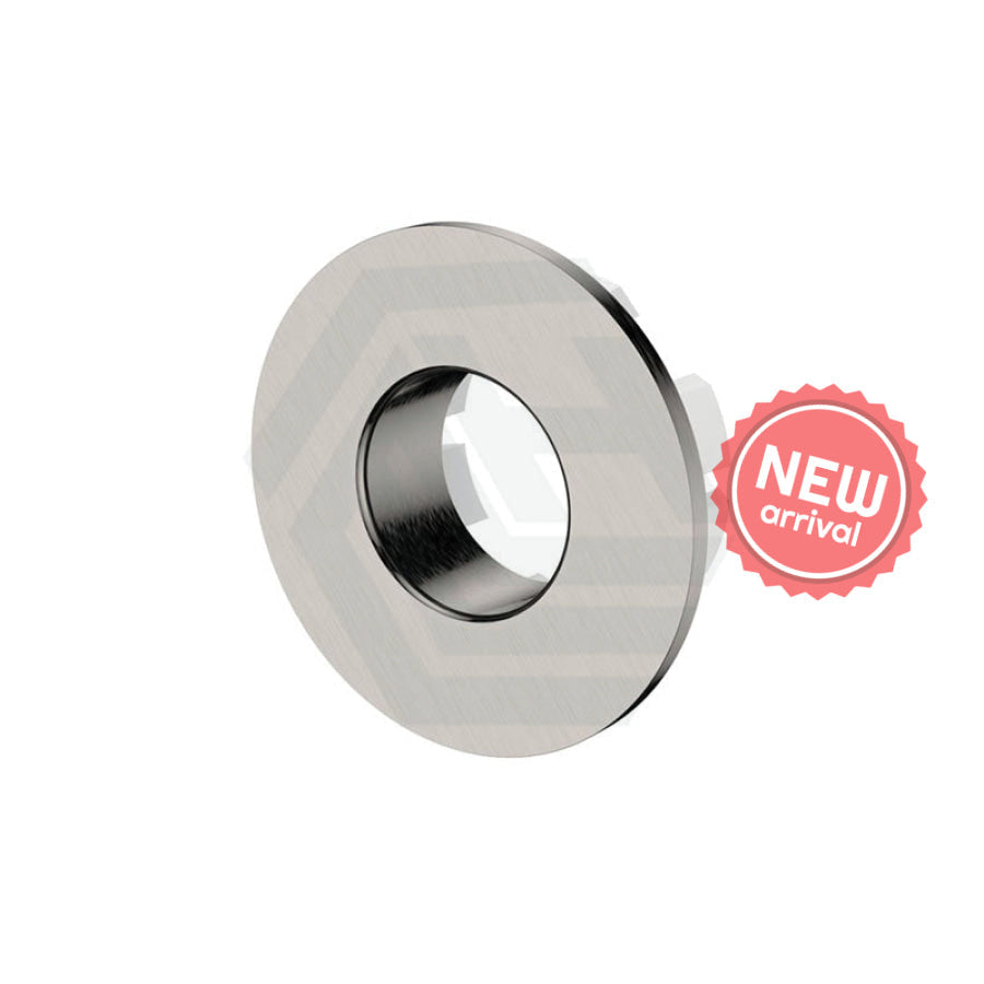 Fienza Round Overflow Ring Brushed Nickel Basin Accessories